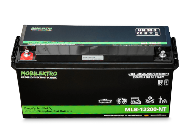 MLB-12200 NT Lifepo4 Versorgungsbatterie
